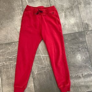 Abercrombie  Kids Jogger Pants size 11/12 red